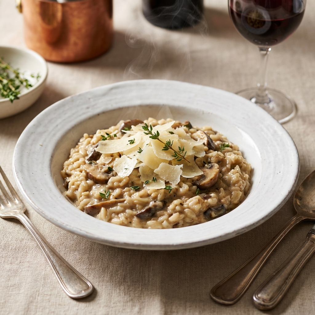 Mushroom Risotto
